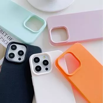 Модный мягкий чехол для телефона TPU для iPhone 16 15 12 11 Pro Max 14 Plus 13 Pro Max с рисунком из искусственной кожи, амортизирующая задняя крышка for iPhone 11 чёрный