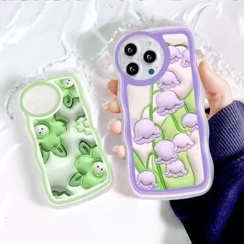 Модный мягкий волнистый чехол для телефона с рисунком из мультфильма, защита камеры, противоударный чехол для мобильного телефона Vivo Vivo Y77E 5G