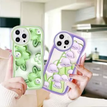 Модный мягкий волнистый чехол для телефона с мультяшным узором, защита камеры, противоударный чехол для мобильного телефона Xiaomi Poco Redmi Redmi Note 10S