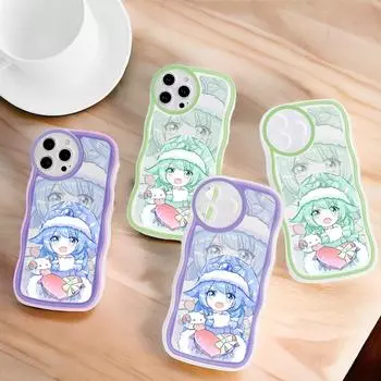 Модный мягкий волнистый чехол для телефона с мультяшным узором, защита камеры, противоударный чехол для мобильного телефона Huawei Honor iPhone Infinix Tecno Itel iPhone 14 Plus