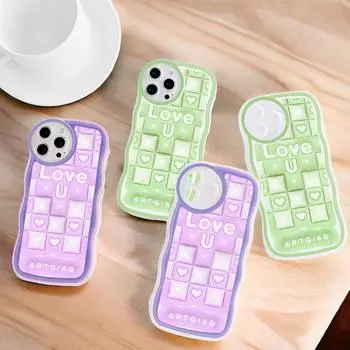 Модный мягкий волнистый чехол для телефона с мультяшным узором, защита камеры, противоударный чехол для мобильного телефона Huawei Honor iPhone Infinix Tecno Itel iPhone 11