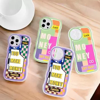 Модный мягкий волнистый чехол для телефона с мультяшным узором, защита камеры, противоударный чехол для мобильного телефона Huawei Honor iPhone Infinix Tecno Itel Huawei Nova 3