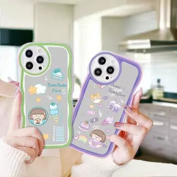 Модный мягкий волнистый чехол для телефона с мультяшным узором, защита камеры, противоударный чехол для мобильного телефона Xiaomi Poco Redmi Xiaomi Poco C31