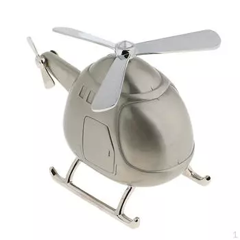 Модный мультяшный вертолетный копилка для монет, горшок для экономии денег, домашний декор для рабочего стола