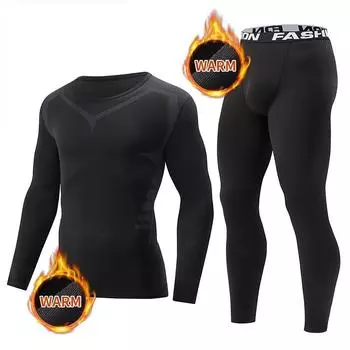 Модный мужской большой размер двухкомпонентный мужской осенний костюм из пальто и брюк, зимняя внутренняя одежда, теплая утолщенная бескостная пошив S