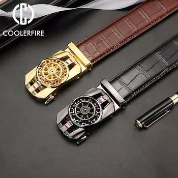 Модный мужской ремень, роскошный дизайнерский ремень, повседневные джинсы, кожаный ремень с автоматической пряжкой, известный бренд, деловой ремень для мужчин ZD2180 China&85cm