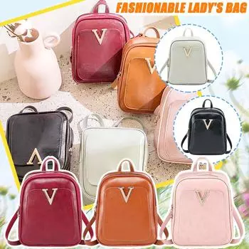 Модный низкий повседневный рюкзак с карманом на молнии, трансформируемая сумка