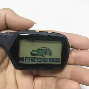 Модный новый аксессуар, металлический автомобиль, система A91, звуковая сигнализация, противоугонная сигнализация, двусторонний пульт дистанционного управления, автозапчасти