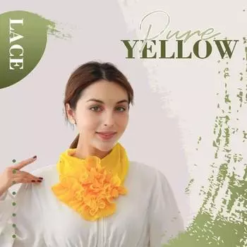 Модный однотонный шарф, шифоновый нагрудник, разнообразный шарф для женщин