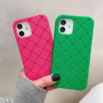 Модный однотонный силиконовый чехол с геометрическим рисунком для Iphone 13 11 12 14 Pro Xs Max Xr 7 8 Plus, мягкая противоударная задняя крышка For iPhone X Xs