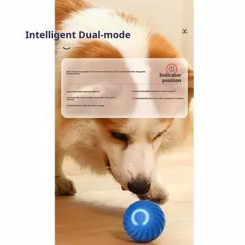 Модный перезаряжаемый гравитационный прыгающий мяч 1 шт., прочный, для домашних животных, прыгающий мяч, электрический для кошек и собак, игрушка для домашних животных, умное развлечение, интерактивное упражнение Spare Shell--Orange