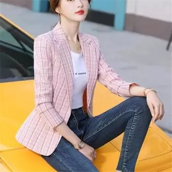Модный пиджак, короткие пальто для женщин, верхняя одежда, костюмы, верхние офисные женские тонкие пальто, женская одежда с карманами, куртка, тонкие пальто L