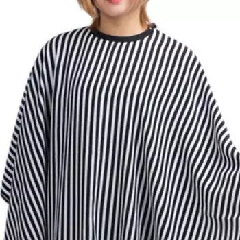 Модный полосатый салонный парикмахерский фартук для стрижки волос