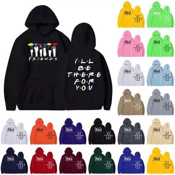 Модный повседневный свободный пуловер с длинными рукавами и буквенным принтом с веревочной толстовкой L бежевый