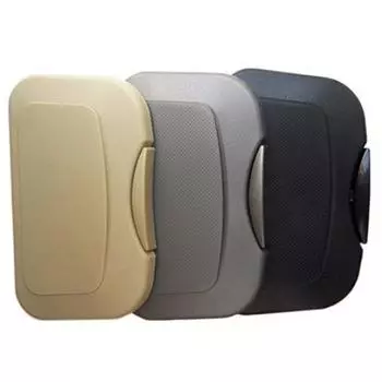 Модный прочный складной дорожный портативный пластиковый держатель для еды и напитков, автомобильный комплект бежевый