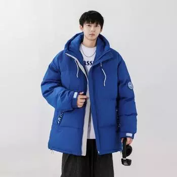 Модный пуховик мужской новый стиль новый трендовый бренд зимнее пальто корейский стиль модная одежда M