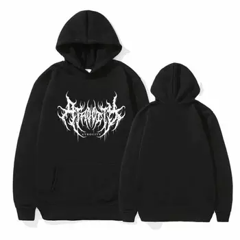 Модный пуловер Y2K с принтом, толстовка для мужчин и женщин, спортивные толстовки с длинными рукавами, зимний флисовый топ для бега, свободная одежда XS чёрный