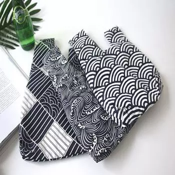 Модный японский стиль хлопковый кошелек для монет на запястье сумки ручная сумка сумки для ключей 3