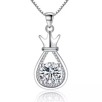 Модный ретро-кулон, этнический ретро-мешок с замком на удачу, ожерелье с подвеской