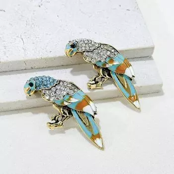 Модный ретро-темперамент, инкрустированный бриллиантами масляный орел брошь аксессуары, костюм платье однословный булавка корсаж