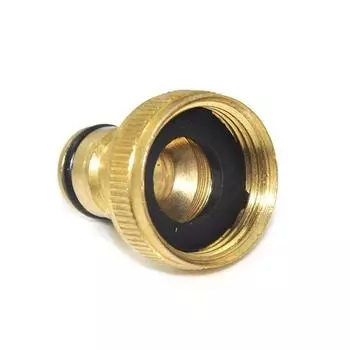 Модный резьбовой соединитель, латунный садовый кран, фитинг для водопроводного шланга, соединительный фитинг one size