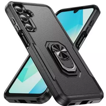 Модный роскошный чехол для мобильного телефона 2 в 1 для Samsung Galaxy Plus S24 Ultra FE 5G Cover for Galaxy S24 FE чёрный