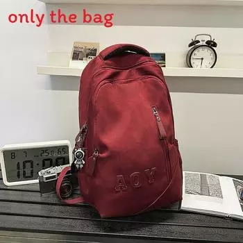 Модный рюкзак для колледжа с дизайном тай-дай и принтом букв для подростков