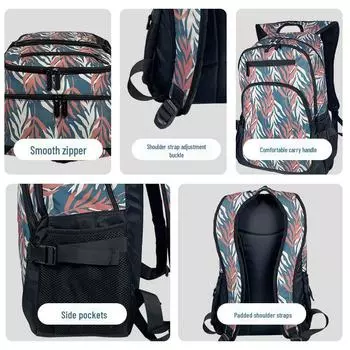 Модный рюкзак для поездок на работу большой вместимости: Ткань Оксфорд Путешествия и Бизнес 33x15x47 cm