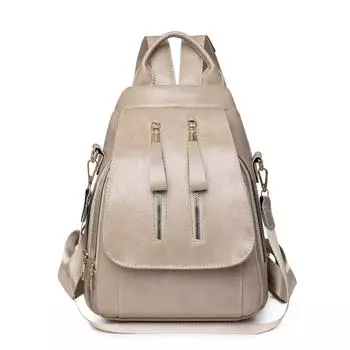 Модный рюкзак для женщин, новый ретро-многофункциональный рюкзак на одно плечо из нейлоновой кожи, износостойкий рюкзак