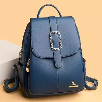 Модный рюкзак для женщин, знаменитый рюкзак, женский большой вместительный школьный рюкзак, многофункциональная дорожная сумка чёрный