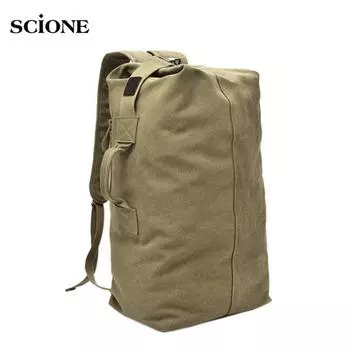 Модный рюкзак, мужской рюкзак, спортивная сумка на открытом воздухе, парусиновая сумка на плечо, мужская сумка small хаки