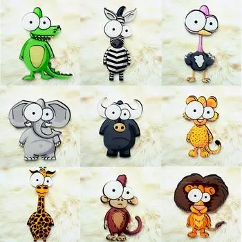 Модный рюкзак, одежда, брошь в виде животного, мультяшная акриловая брошь, шляпа, милые красивые дети, обезьяна, лев, взрослые женщины, мужчины, темперамент F