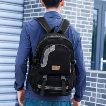 Модный рюкзак с защитой от кражи, женская повседневная водонепроницаемая школьная сумка, подростковая многофункциональная сумка через плечо, дорожный рюкзак чёрный