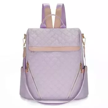 Модный рюкзак с защитой от кражи, женская повседневная водонепроницаемая школьная сумка, подростковая многофункциональная сумка через плечо, дорожный рюкзак чёрный