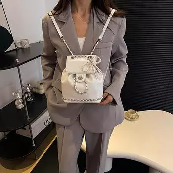 Модный рюкзак в стиле пикантной девушки для женщин, новый складной рюкзак, высококачественная модная студенческая сумка