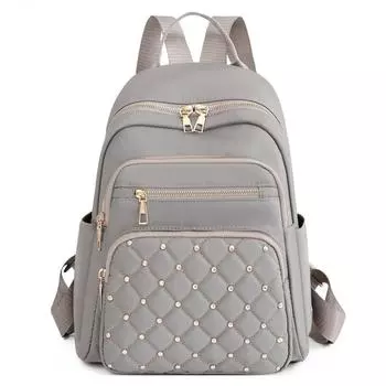 Модный рюкзак, женские нейлоновые рюкзаки высокого качества, женский большой дорожный рюкзак, большие школьные сумки для девочек-подростков, сумка на плечо 14 inches чёрный