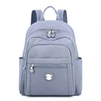 Модный рюкзак Женский рюкзак нового стиля Нейлоновая ткань Высококачественная сумка Легкий для поездок на работу Женский рюкзак Дорожная сумка 27*14*34cm
