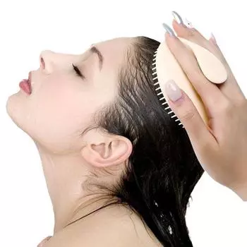 Модный шампунь, расческа, силикагель, массаж головы, укладочный инструмент, разблокирующий средство для мытья волос Meridian one size