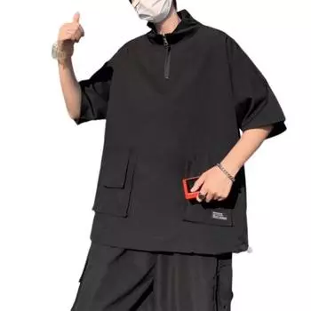 Модный широкий штанин, впитывающий влагу, чистый цвет, мужской повседневный спортивный костюм, уличная одежда, мужская спортивная одежда M белый