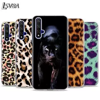 Модный силиконовый чехол с леопардовым гепардом для Honor 20 20S 20E 8 8A Prime 8X MAX 8C 8S 7A 7C 7S Pro, чехол для телефона Honor 7C(5.7inch)