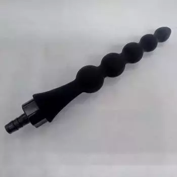 Модный силиконовый душ портативный распылитель инструмент для очистки чёрный