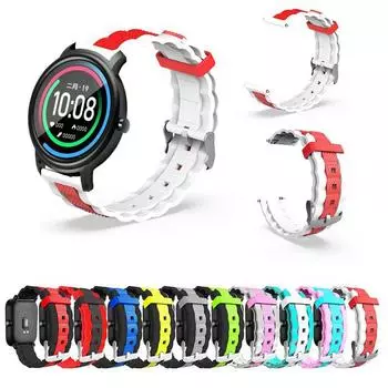 Модный силиконовый сменный ремешок для часов Mibro-Air Watch разноцветный