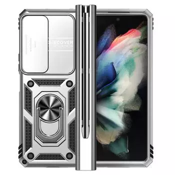 Модный складной чехол с защитой от падения для Samsung Galaxy Z Fold 4 5g Fold4 Zfold4, защитные аксессуары для телефона for Samsung Z fold 4 золотой