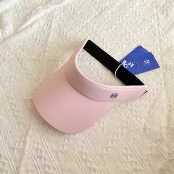 Модный солнцезащитный крем пустой цилиндр женский сезонный открытый бег спорт велоспорт козырек теннис гольф шляпа мужчины M56-58cm чёрный