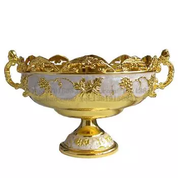 Модный сплав, качество, роскошь, мода, домашняя фруктовая тарелка, украшение, конфетница, тарелка, закусочная тарелка, миска для закусок в европейском стиле