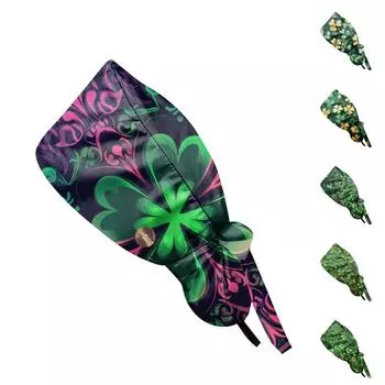 Модный St.. Кепка с принтом «День святого Патрика», повседневная женская кепка с хвостиком, кепка Wash, кепка Baotou One Size