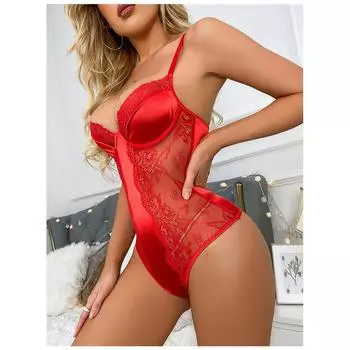 Модный стиль Кружево Кружево Перспектива Новое поступление Маленький топ-слинг Женский Le Yin Полый Сексуальный Сексуальный Комбинезон Топы Red L