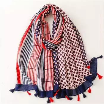 Модный стиль мусульманский платок, новый 180 * 85 см теплая бандана пляжное полотенце Four Seasons, женский ветрозащитный принт кисточки шали 180X85cm