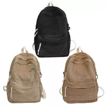 Модный студенческий рюкзак. Стильный рюкзак для ноутбука. Джинсовый повседневный рюкзак с несколькими карманами. Сумка для школьных книг. Рюкзак с регулируемым ремнем. чёрный