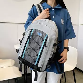 Модный студенческий школьный рюкзак, водонепроницаемый женский рюкзак, дорожный рюкзак